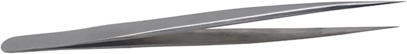 Hair Removal Tweezers Straight Eyelash Extension Tweezers for Volume Lashes Professional Precision Stainless Steel Lashing Tweezers