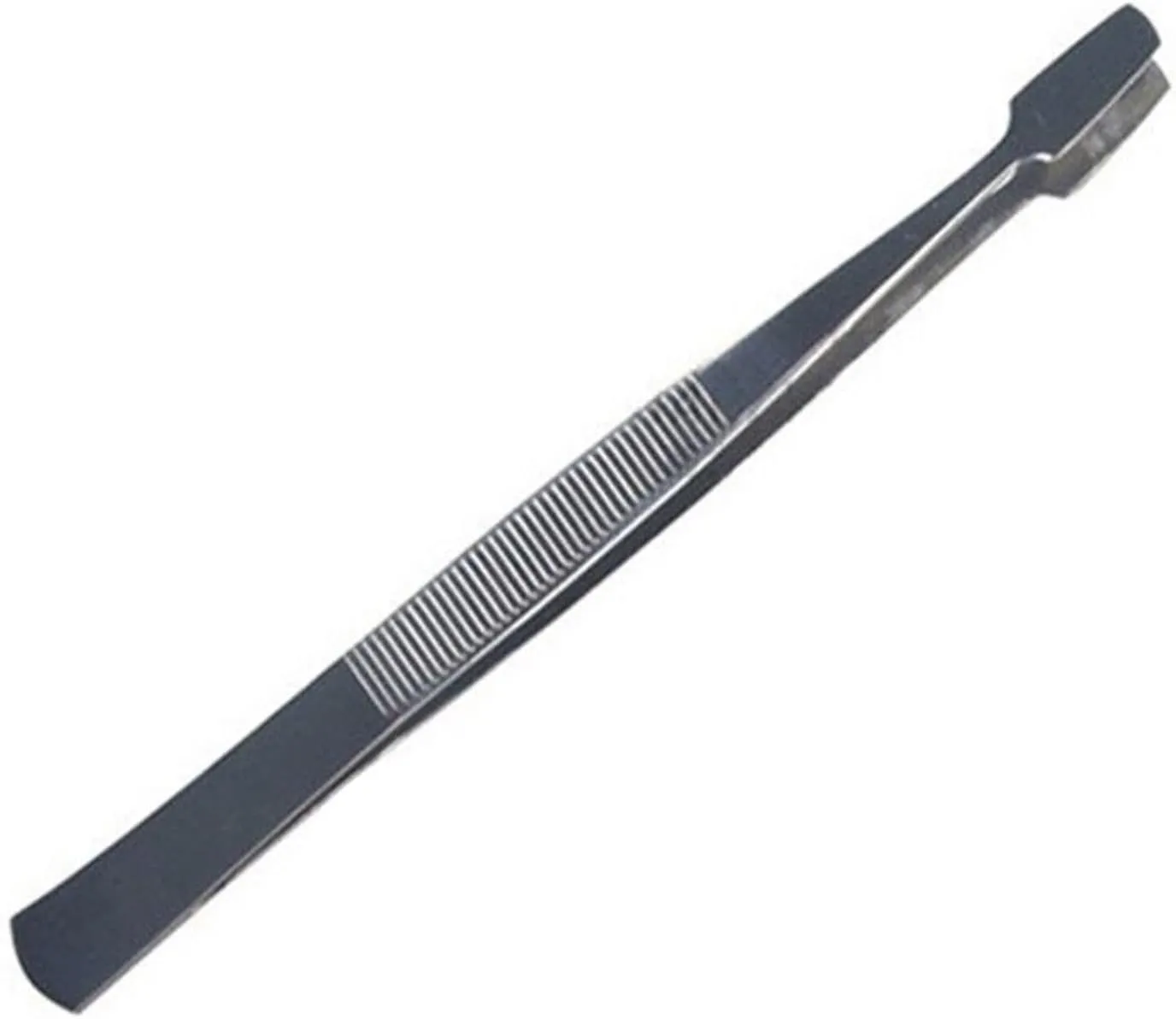 Hair Removal Tweezers Thin straight head stamp holder stamp collecting tweezers false eyelash assistant wide head clip grafting eyelash tool eyebrow clip