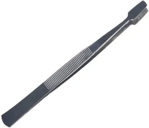 Hair Removal Tweezers Thin straight head stamp holder stamp collecting tweezers false eyelash assistant wide head clip grafting eyelash tool eyebrow clip