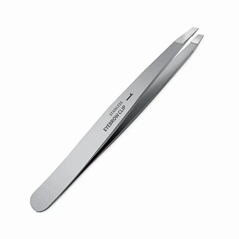 Hair Removal Makeup Tools Eyebrow Tweezer Stainless Steel Oblique Eye Brow Clips Eyelashes Extension Double Eyelid Tools Beauty
