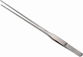 Hair Removal Tweezers Long Straight Tweezers Stainless Steel Aquarium Basin
