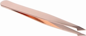 Hair Removal Tweezers Pro Eyebrow Tweezers Hair Beauty Slanted Stainless Steel Tweezer Makeup Tool