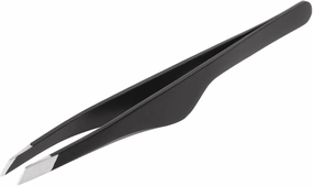 Hair Removal Tweezers Women Eyebrow Tweezers Hair Beauty Slanted Tweezer Tool Tweezers (One Color)