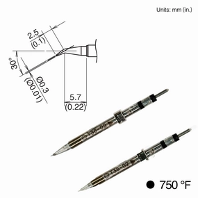 Hakko T38-02J Bent Tip, 400°C/750°F