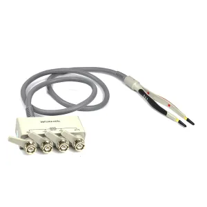 High-Precision LCR-08 4 Wire Test Fixture Tweezer for SMD with Shielding Box, for use with 4 Terminal-Pair LCR Meters and Impedance Analyzers