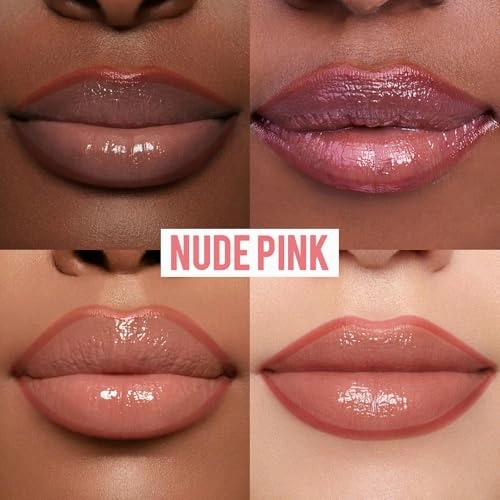 iMethod Lip Stain - Lip Liner Stain, Peel Off Lip Stain with Tweezer, Natural Long Lasting Lip Stain Peel Off, Waterproof, Easy to Use, Stay On All Day, Nude Pink