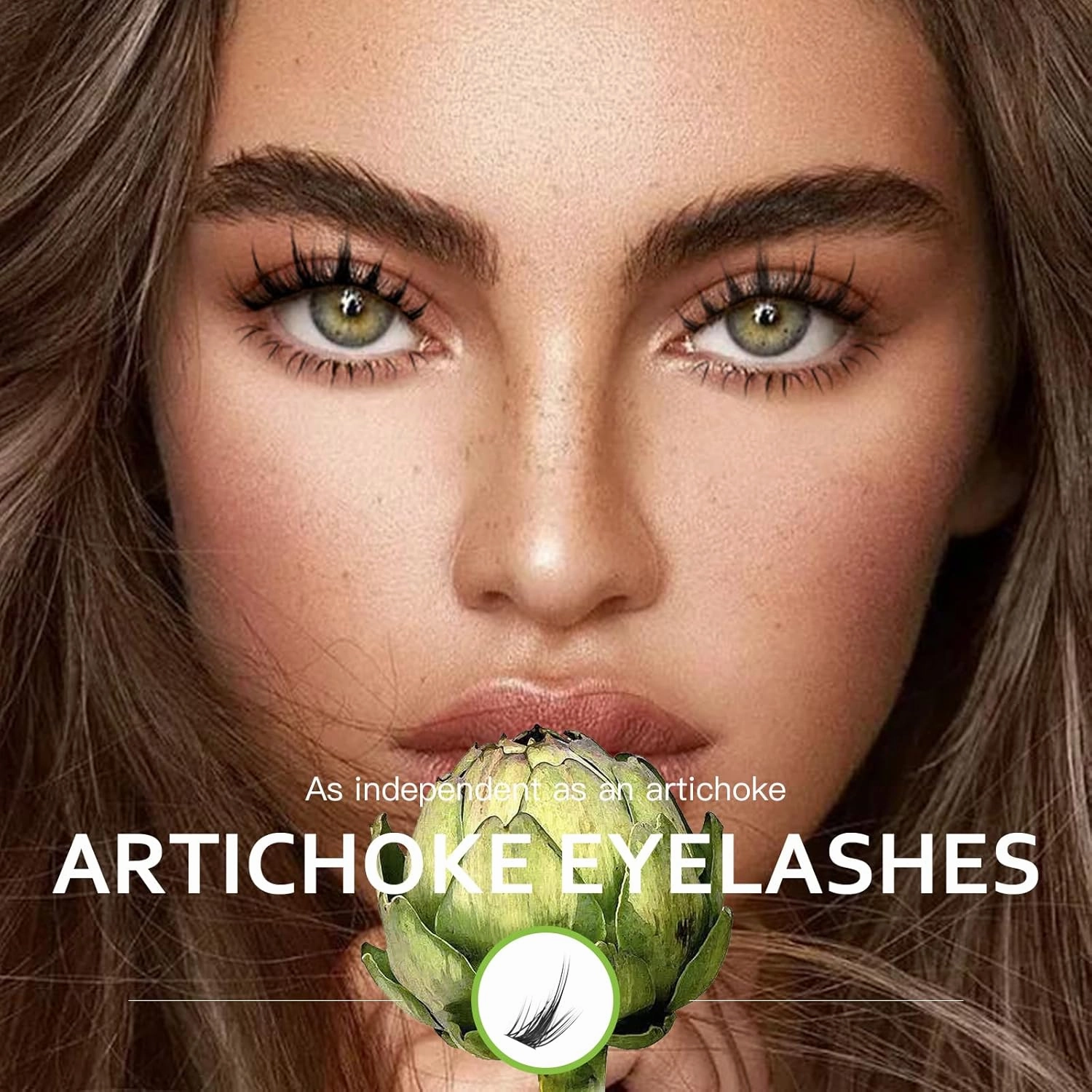 Individual Lashes, Natural Asian Manga Eyelash Clusters and Bottom Lashes For Home DIY, Include Lash Curler and Tweezer