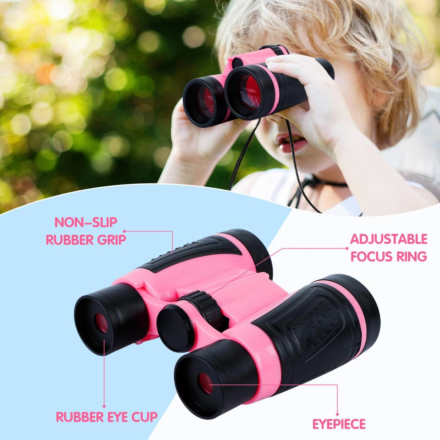INNOCHEER Toys for Girls Explorer Kit, Bug Catcher Kit for Kids, Birthday Gifts for Girls, Summer Toys for 3 4 5 6 7 8  Year Old Girls, 3 4 5 6 7 8  Year Old Girl Birthday Gift Kids Outdoor Toys