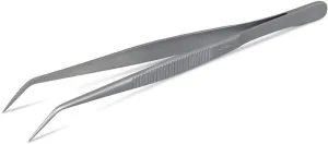 JB Prince Curved Extra Fine Tip Tweezer