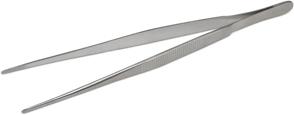 JB Prince Straight Tip Tweezer - 10 inch