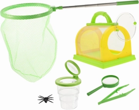 Kisangel 1Set Critter Kit for Outdoor Exploration with Magnifying Glass for Observation Activities for Ages