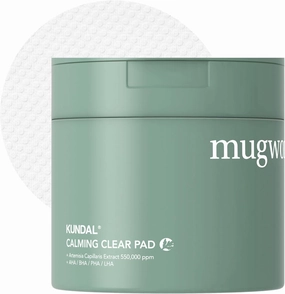 KUNDAL JEJU Mugwort Soothing Clear Facial Pads 60 Ct