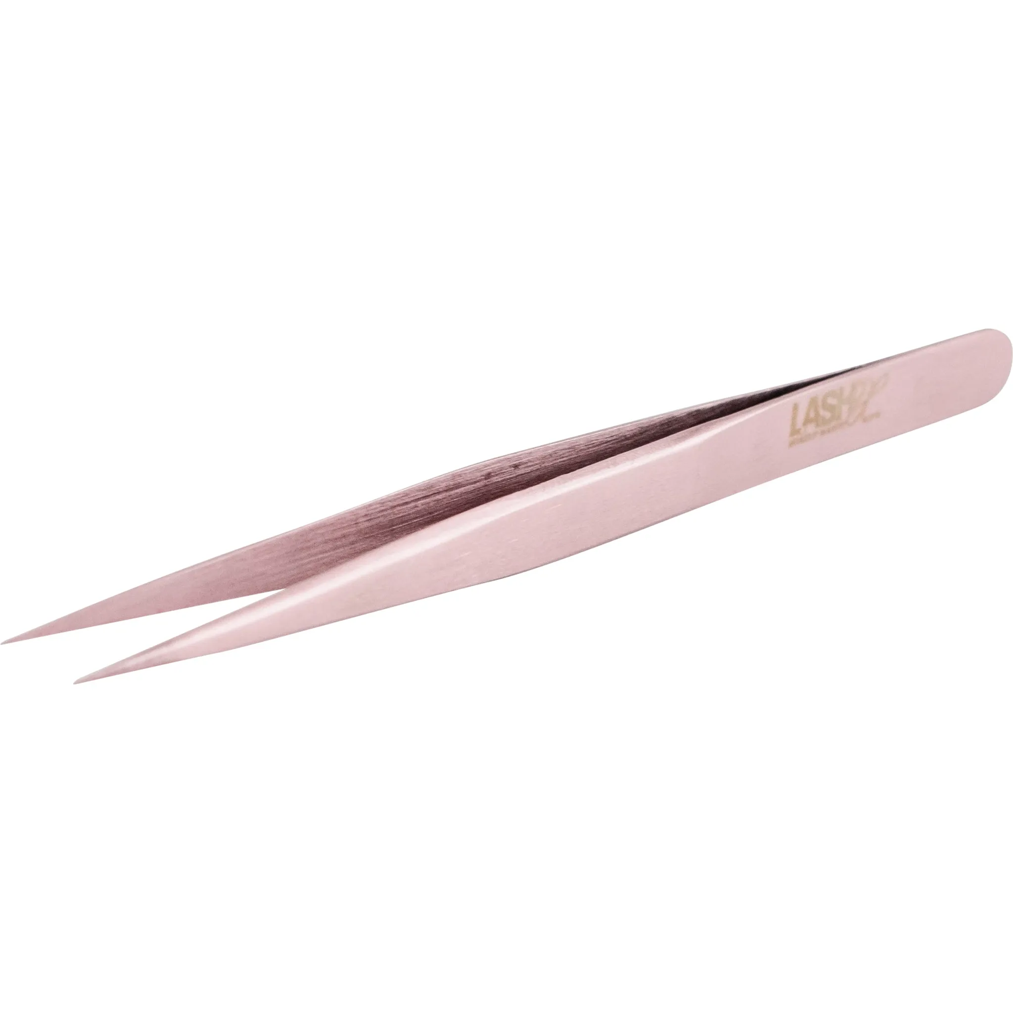 Lash Extension Straight Tweezer - Rose Gold
