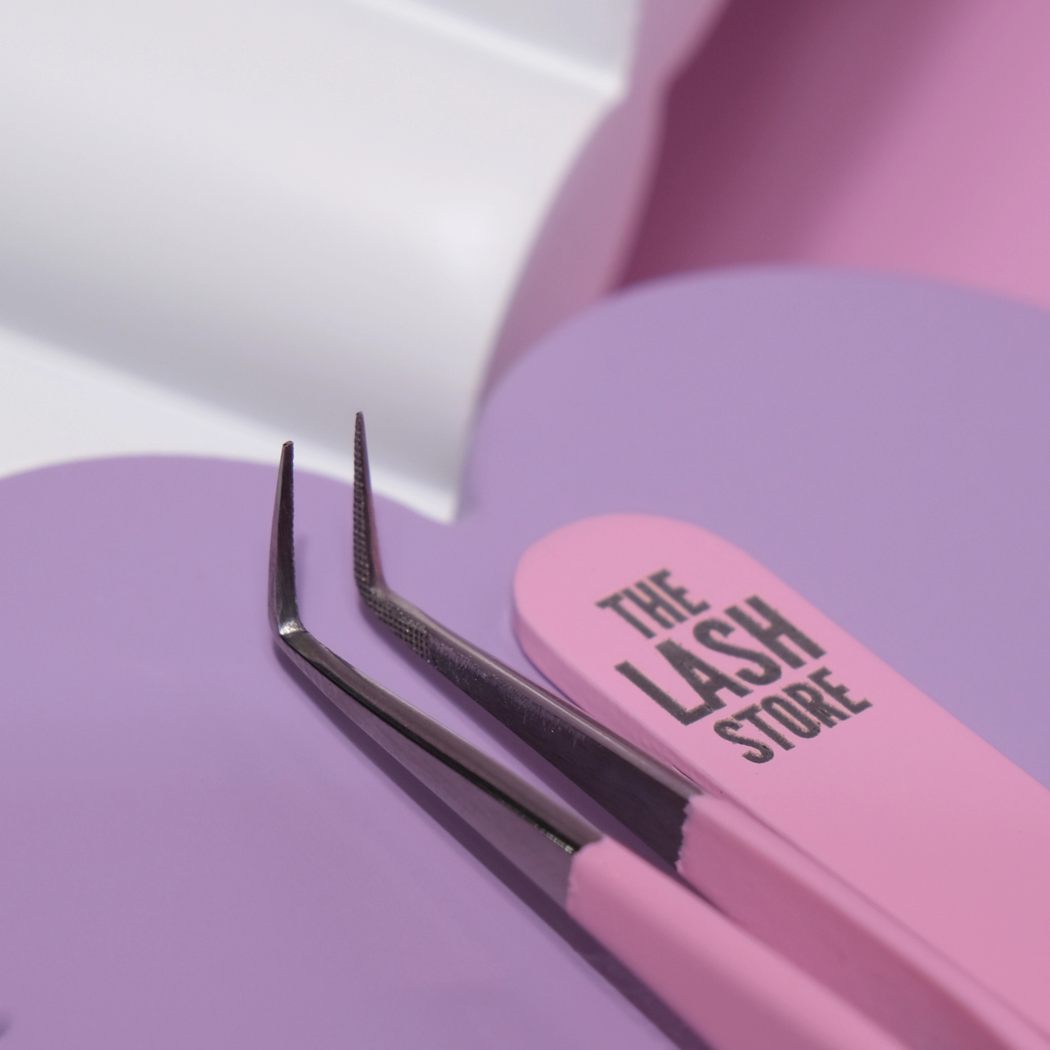 Lash Extension Tweezers - Pink Collection