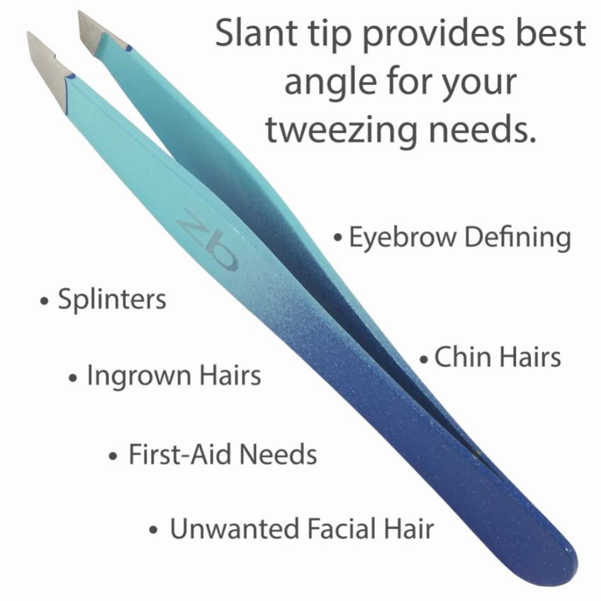 Limited Edition Aqua Ombre Slant Tweezer