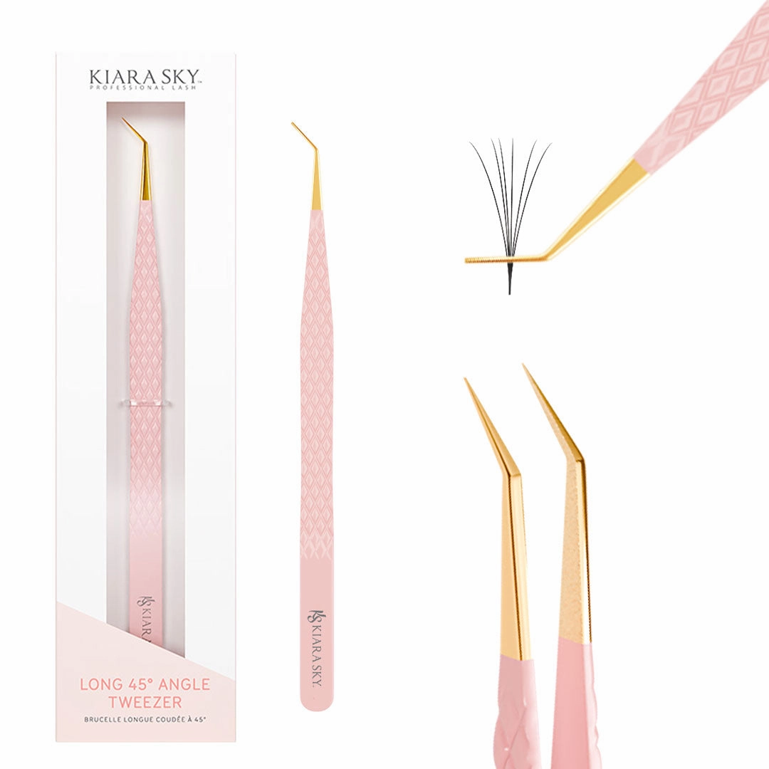 Long 45° Angle Tweezer