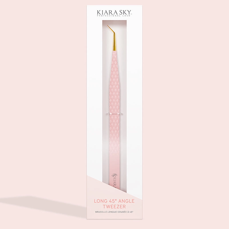Long 45° Angle Tweezer