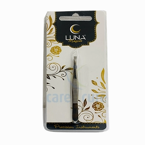 Luna Straight Tip Tweezers (St Steel) Lu30221