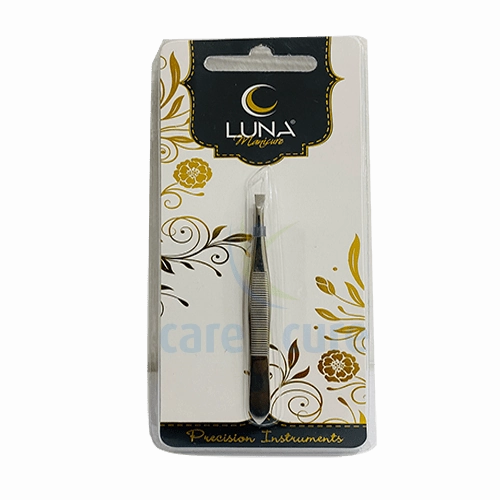 Luna Straight Tip Tweezers (St Steel) Lu30221