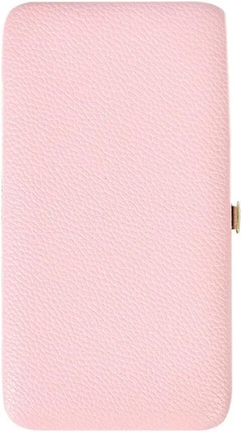 Lurrose Small Case for Tweezers, Makeup Brush Individual Case Tweezer Case Eyelash Extensions Eyelash Tweezers Box (Pink)