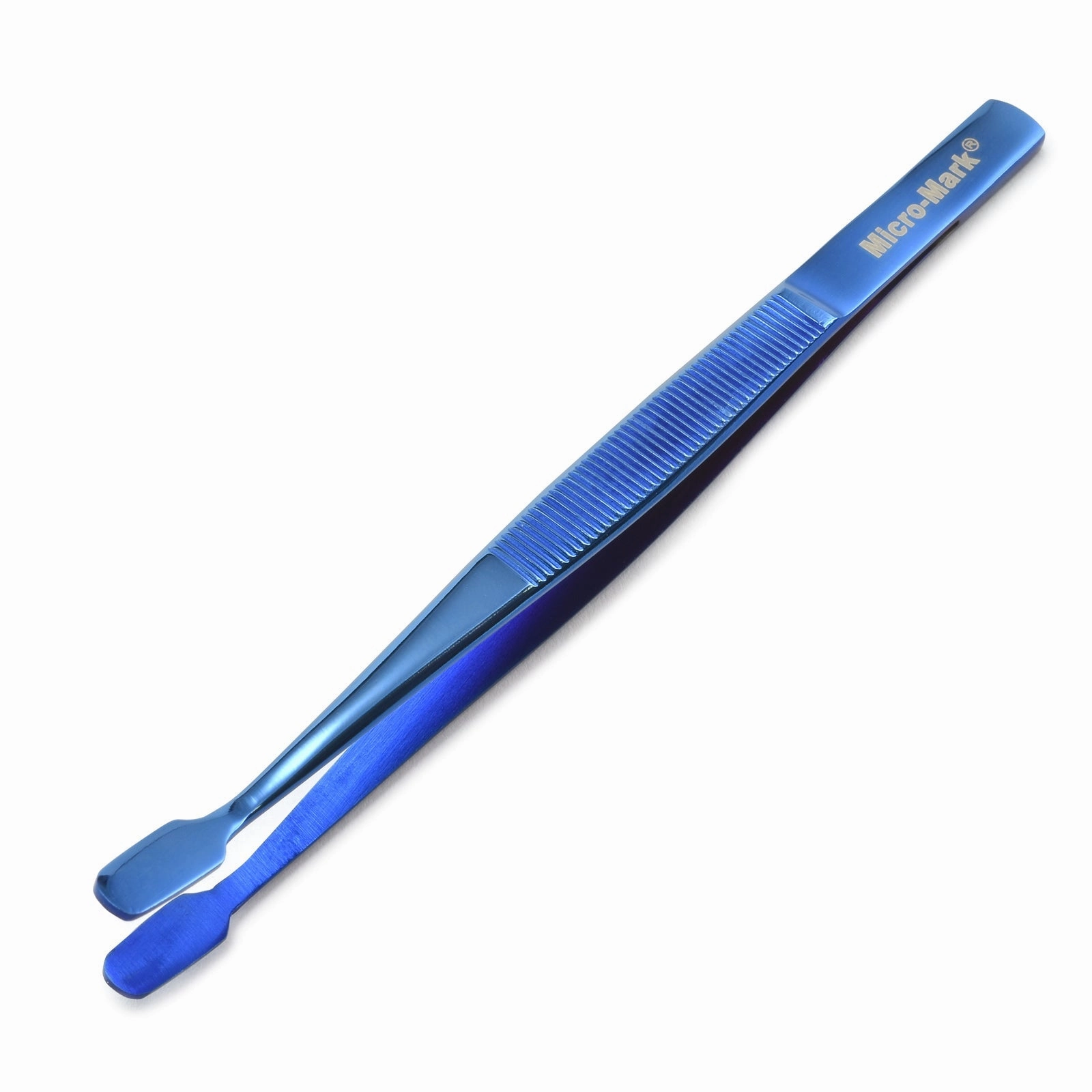 Micro-Mark Flat/Smooth Titanium Plated Decal Tweezer