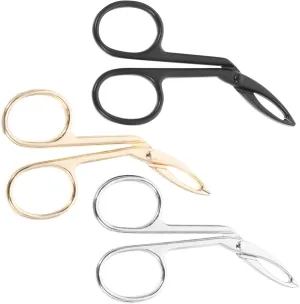 NOLITOY 9pcs Eyebrow Tweezers Stainless Steel Facial Hair Tools for Women Golden Black and Colors Precision Clips for Eyebrow Shaping and Grooming