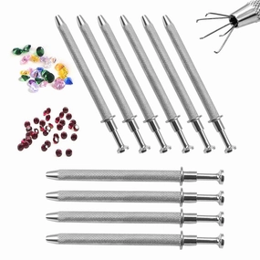 OdontoMed2011 5 Prongs Ball Grabber Piercing Tool Bead Holder Steel Gems Diamond Pick-up Tools 5 claws Stainless Steel (10)