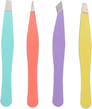 Portable Eyebrow Tweezers Set Professional Stainless Steel