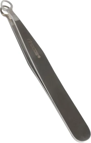 [Premium Hand-Made] Tweezers for women facial hair - Round tip Tweezers, Eyebrow Tweezers, 304 Surgical-grade Stainless Steel for Safety, Precision tweezers, Facial Hair Tweezers for Men & Women
