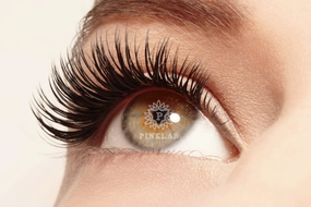 Rev Pro Gold Straight Fine Point Tweezer for Eyelash Extensions By PINKLAB