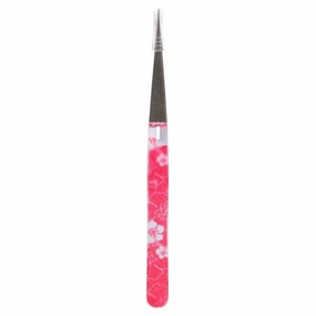 Reverse Action Fine Tip Tweezers (floral)