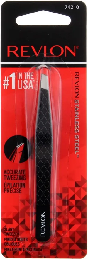 Revlon Expert Tweezer, Slant Tip 1 ea (Pack of 5)