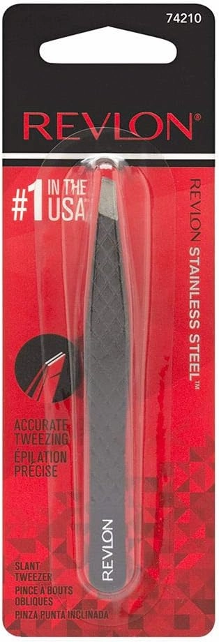 Revlon Expert Tweezer, Slant Tip 1 ea (Pack of 4)