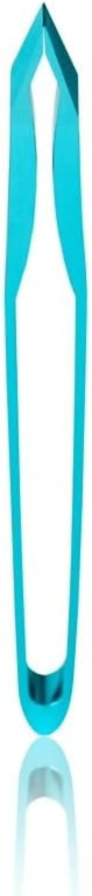Rubis Compact Slick Sweezer Tweezers - Professional Tweezers for Women Facial Hair & Eyebrows - Slanted, For Ingrown Hair, Stainless Steel, Travel Set