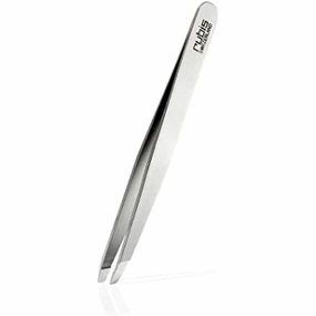 Rubis Switzerland 3-3/4" Slanted Tip Tweezer 1K102