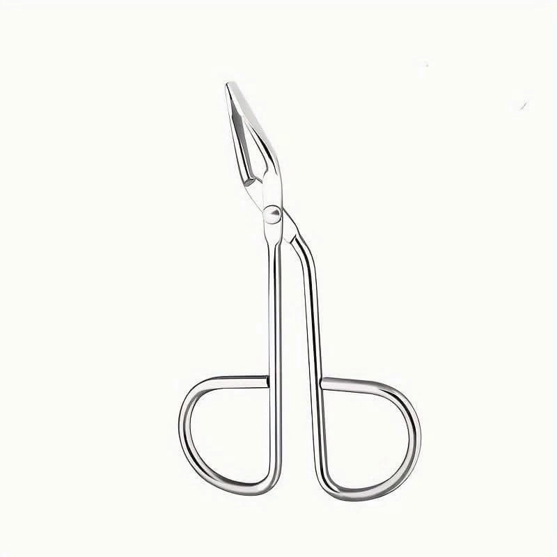 Scissors-Shaped Eyebrow Tweezer with Scissor Handle