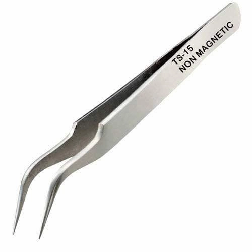 Stainless Steel Curved Tweezer