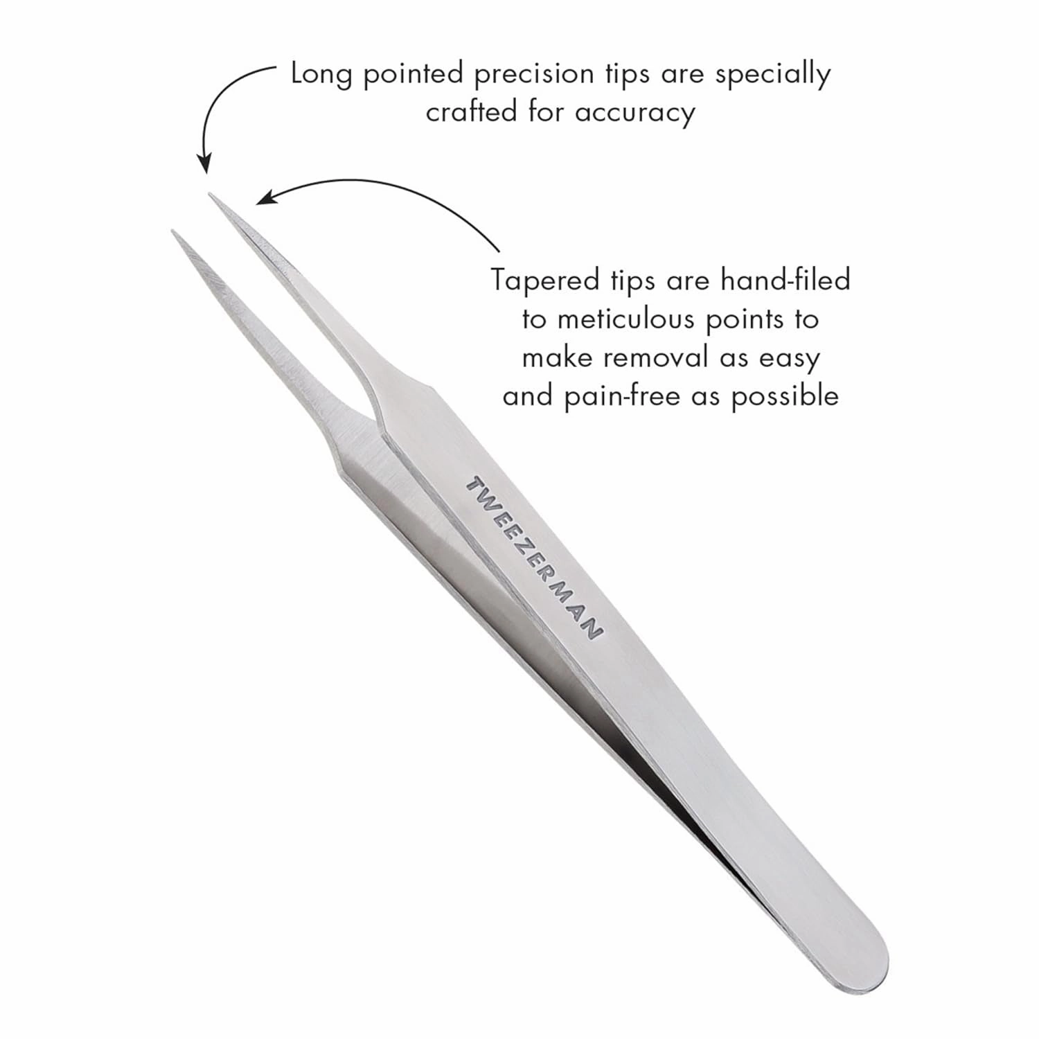 Stainless Steel Ingrown Hair Splintertweeze for Women and Men