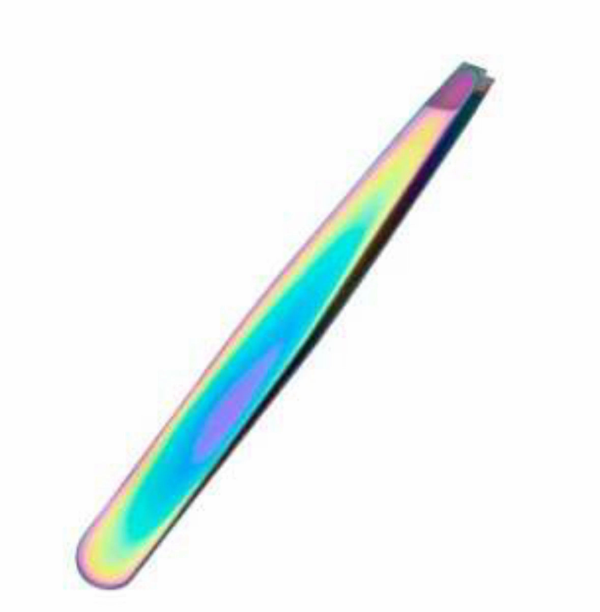 Stainless Steel Slanted Eyebrow Tweezer