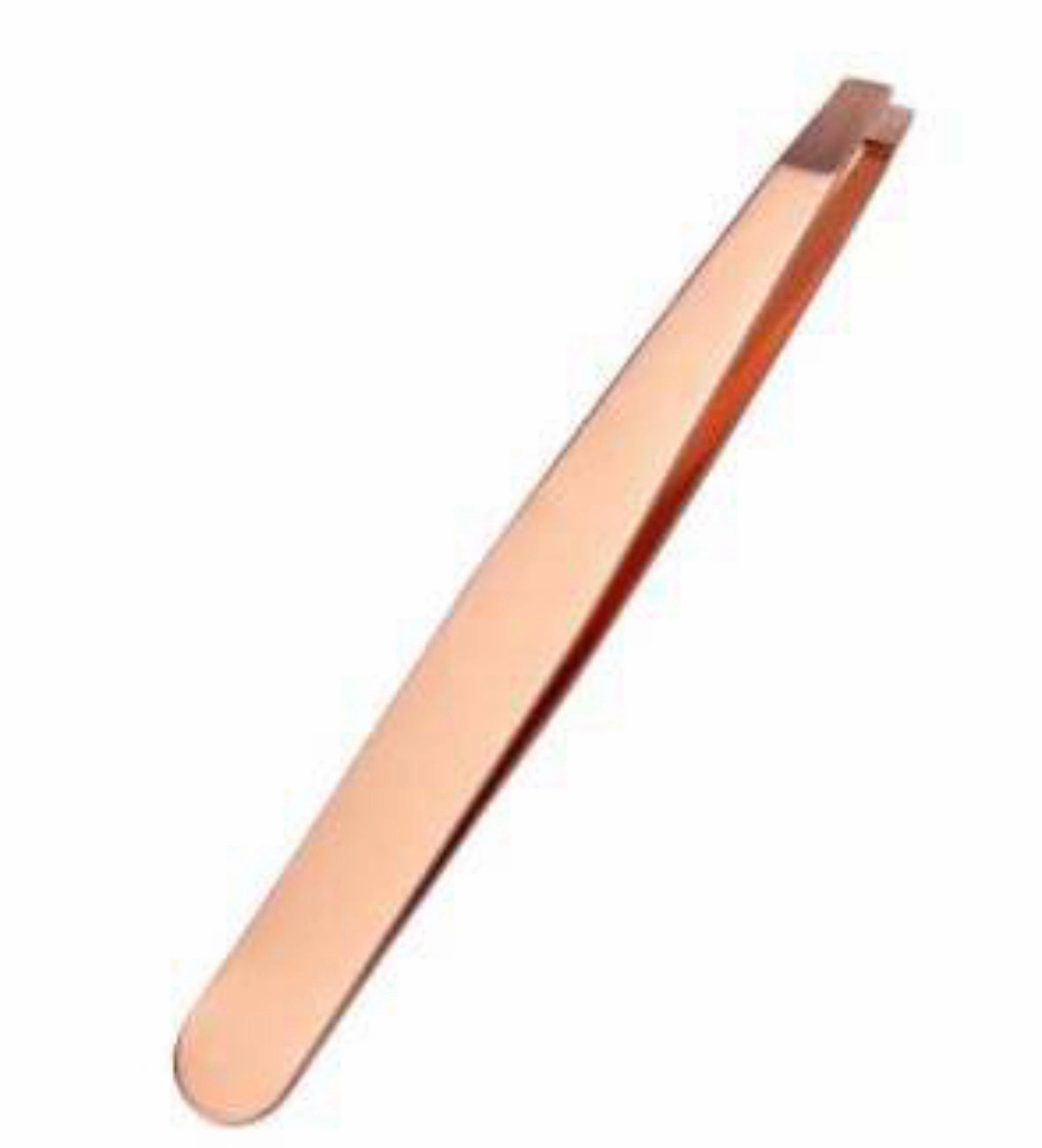 Stainless Steel Slanted Eyebrow Tweezer