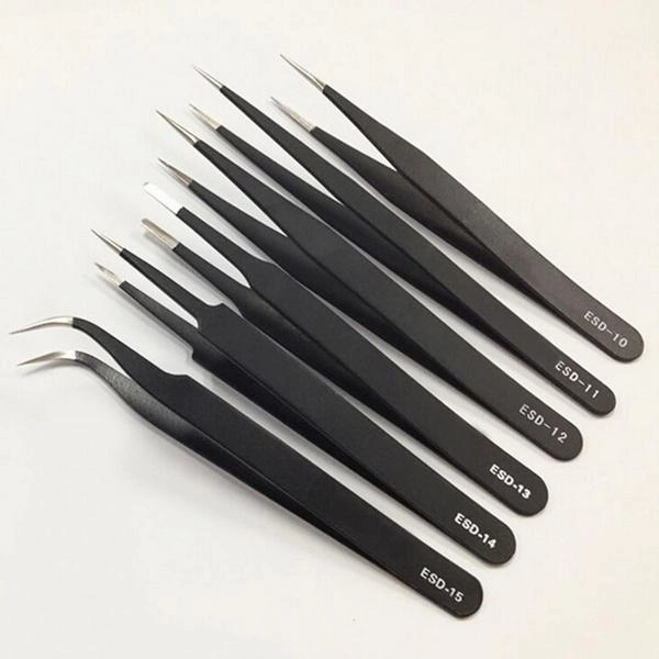 Stainless Steel Tweezer Set