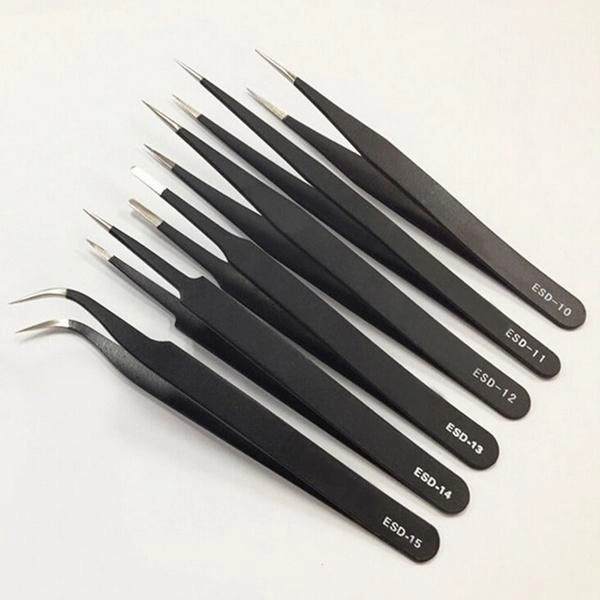 Stainless Steel Tweezer Set