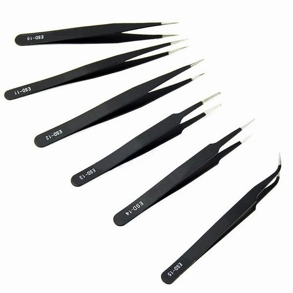 Stainless Steel Tweezer Set
