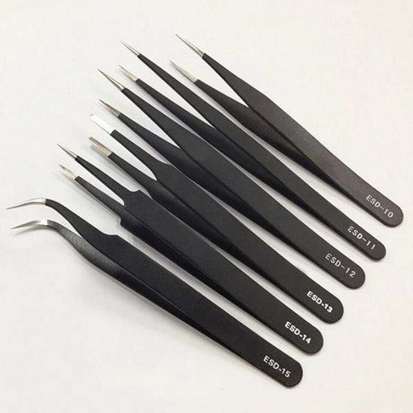 Stainless Steel Tweezer Set