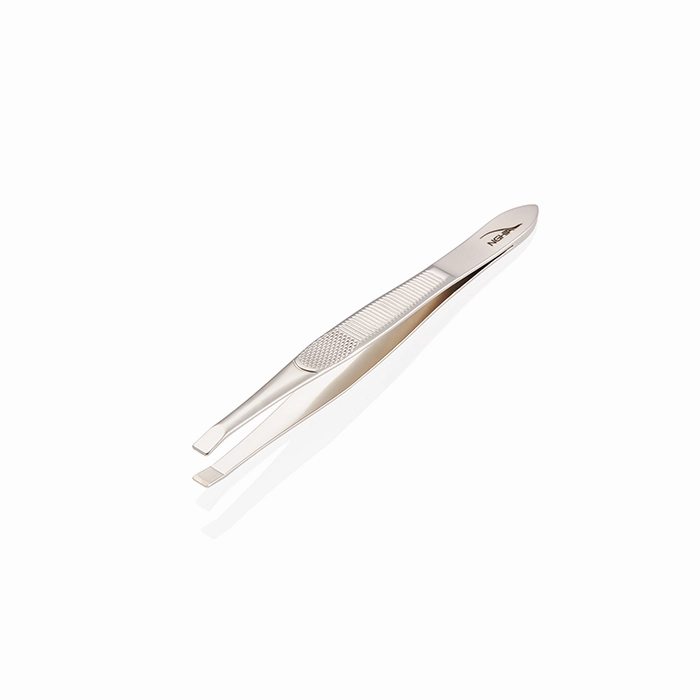 Straight Blades Tweezer - N-408 (Stainless Steel)