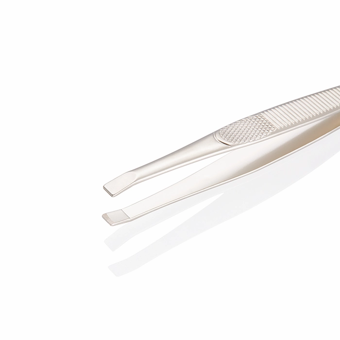 Straight Blades Tweezer - N-408 (Stainless Steel)