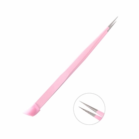 Straight Nail Tweezer-Pink