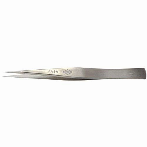 Style AASA Swiss Tweezer with Straight Tips, 5"