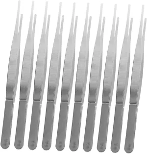SUPVOX Garden Tweezer Tool 10pcs Portable Plant Tweezers Multi-use for Bonsai for Household Outdoor Activities