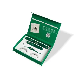 TAD Beauty Bliss Lash Clusters Kit - Wispy Lash Clusters Airy 8-14 mm C Curl DIY Lash Extension Kit Eyelash Clusters False Eyelashes Individual Lashes Natural Look Lash Kit- Bond, Seal, Tweezer (Maxi)